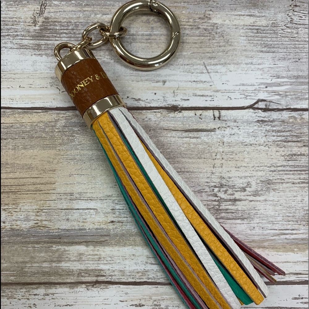 Dooney and Bourke tassel sammi key bag charm